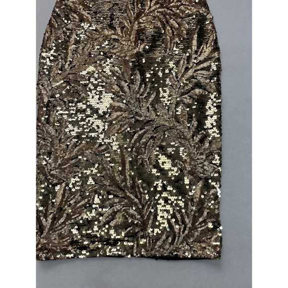 Club L Sequin Dress Gold Size Small S - Picture 6 of 10